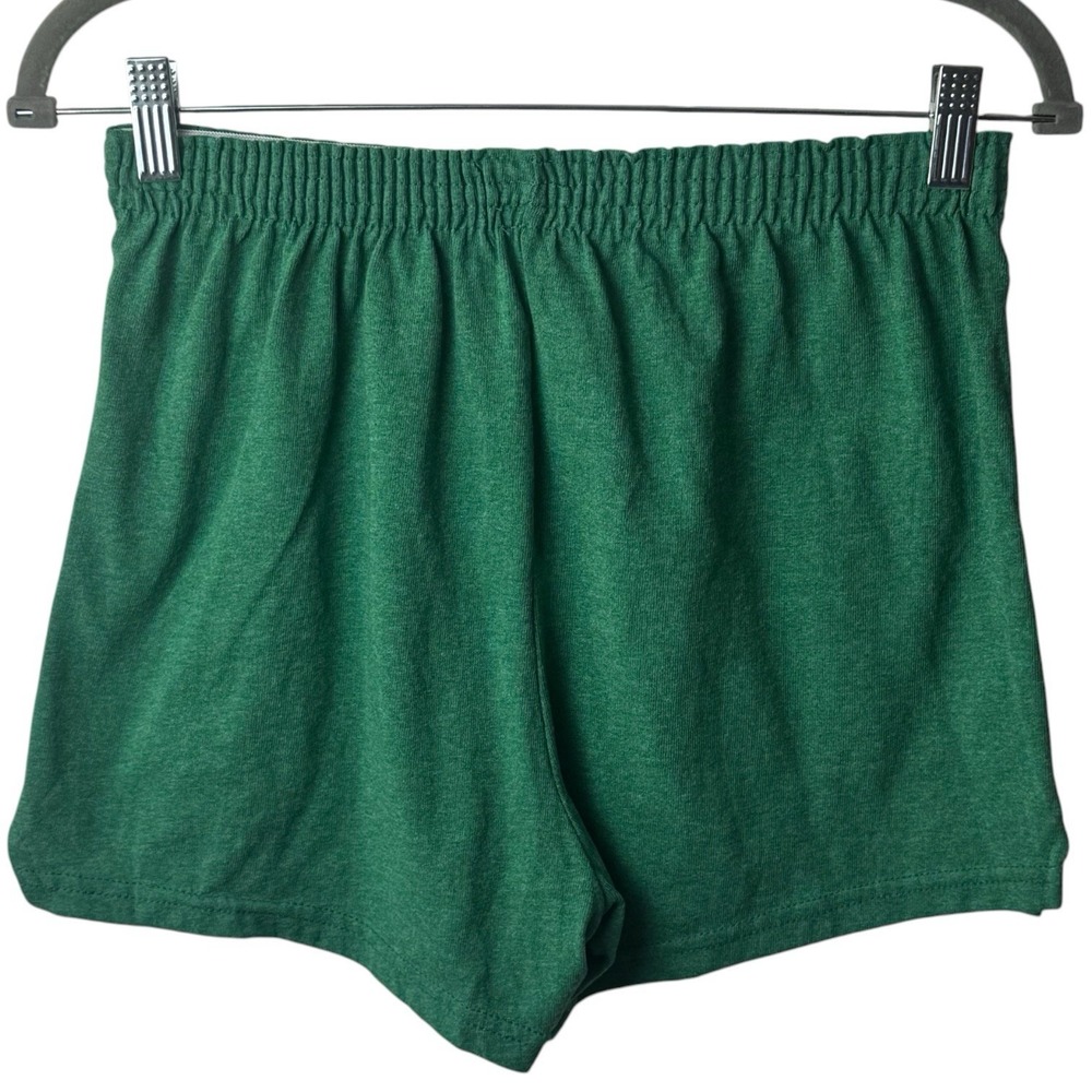 Soffe Short Shorts Juniper Green Poly/Cotton Blend Comfort Stretch Junior's M - Picture 4 of 10